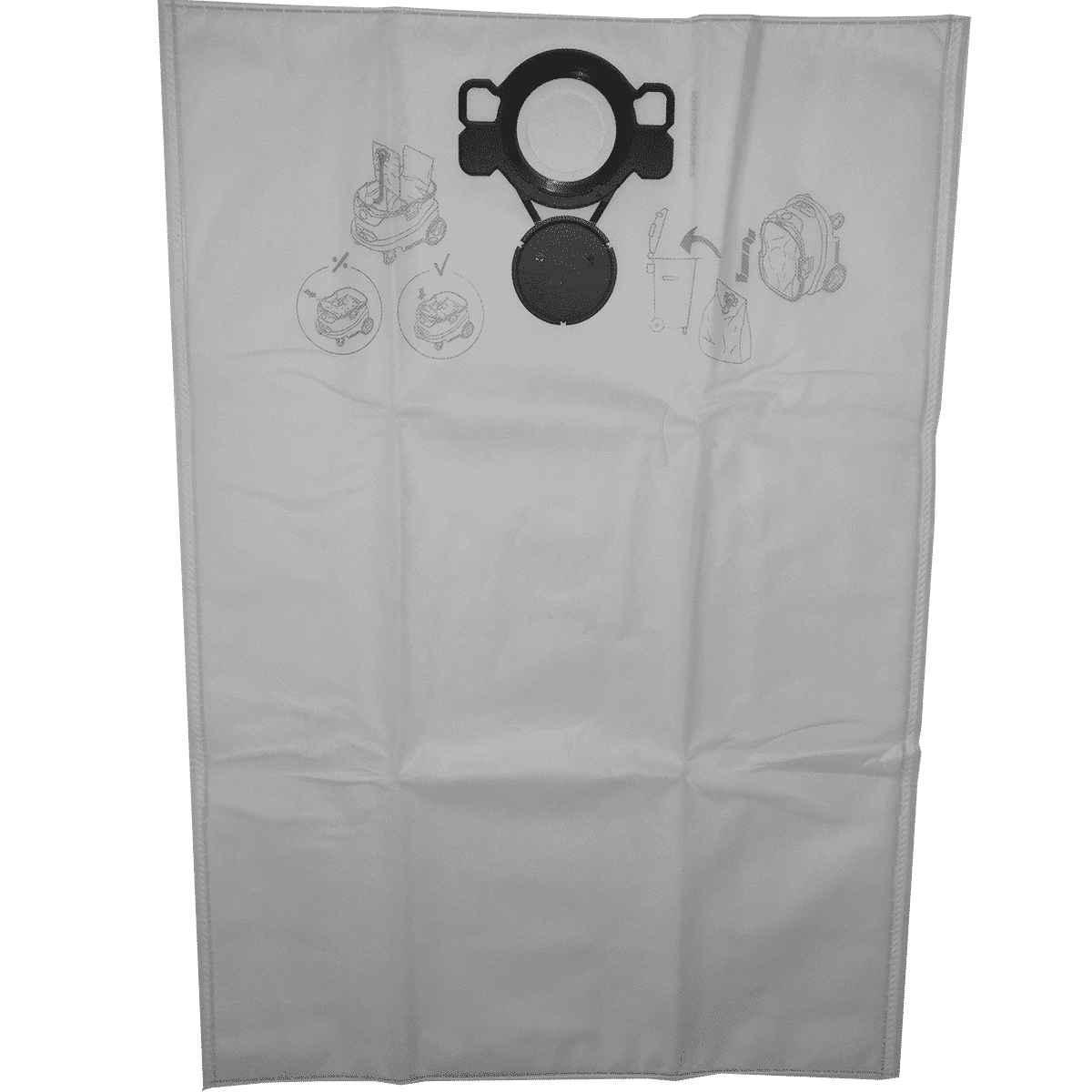 Bolsas para aspiradora NILFISK 107413547 - Paquete de 5 bolsas de microfibra