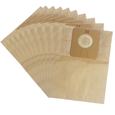 Bolsas para aspiradora de mochila EUROSTEAM 44168 - Paquete de 10 bolsas de papel