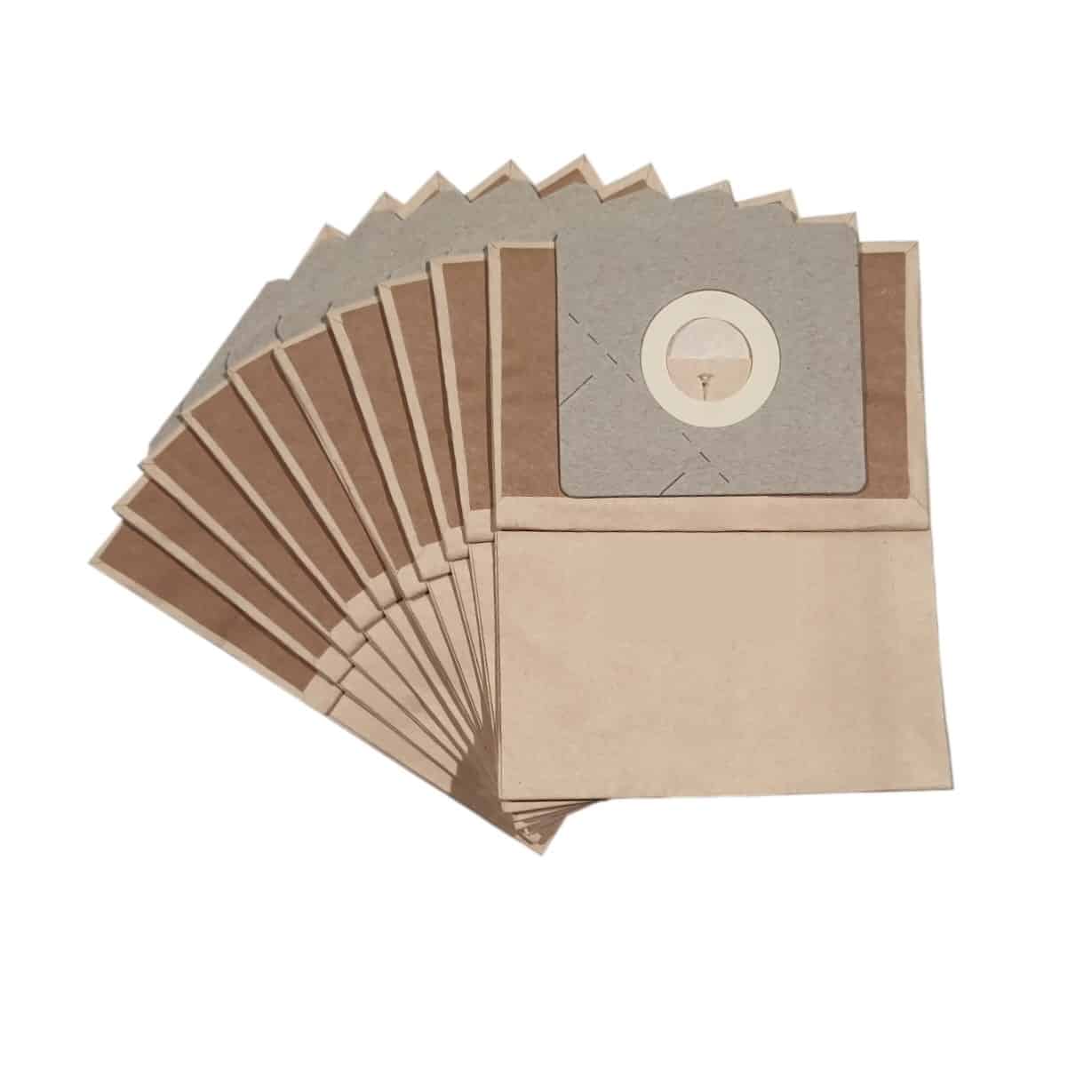 Bolsas de aspiradora para TRIOMPH EUREKA JCV 2007 - Paquete de 10 bolsas de papel