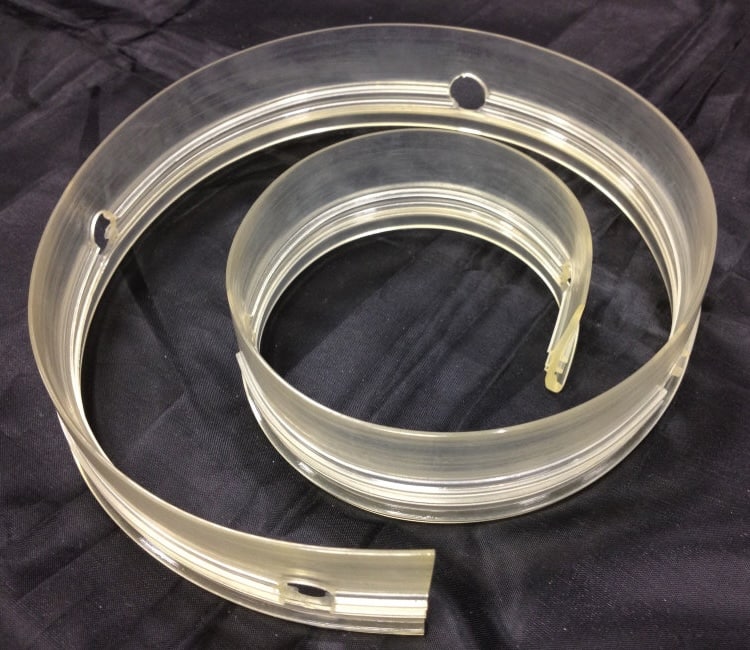 Faldón guardabarros trasero para fregadora de suelos COMAC ABILA 20