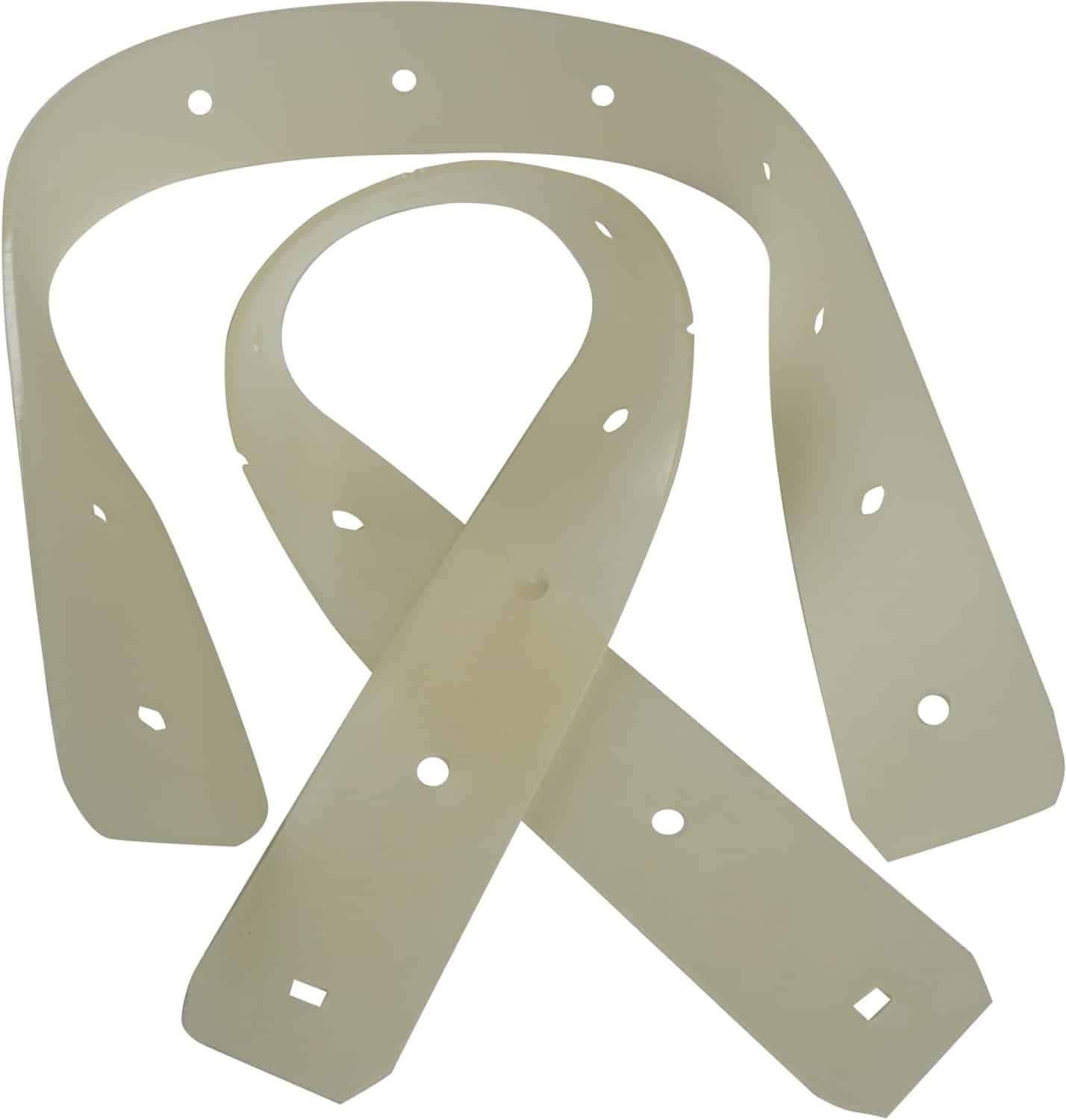 Guardabarros para depuradora Nilfisk SC351 - Juego de 2 guardabarros de látex delanteros y traseros