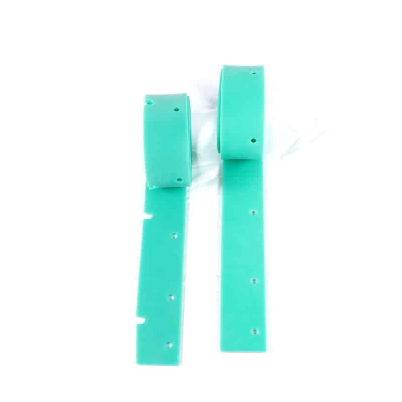 Bavettes Autolaveuse NUMATIC TT4550 - Kit de 2 raclettes en gomme verte