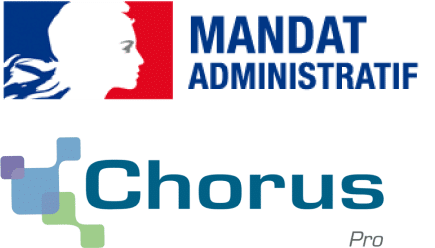 logo mandat administratif et chorus pro.