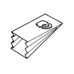 Sacs aspirateur HOOVER 2107 - Lot de 10 sacs en Papier