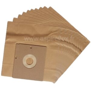 Sacs aspirateur IDE LINE MONSUN WAVE 749-503 - Lot de 10 sacs en Papier