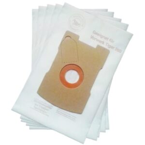 Sacs pour aspirateur VORWERK TIGER VT275 - Lot de 5 sacs en Papier