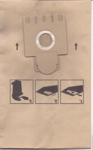 Sacs aspirateur MIELE S 600 à S 699 - Lot de 5 sacs en Papier