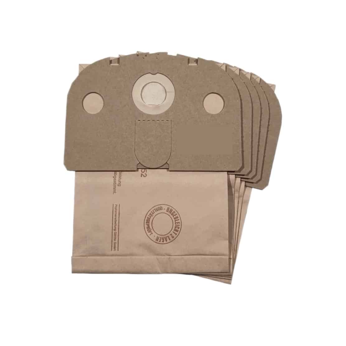 Sacs pour aspirateur VORWERK TIGER VT252 - Lot de 5 sacs en Papier