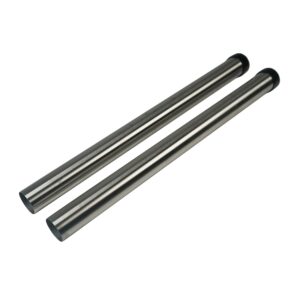 Lot 2 tubes aspirateur SOTECO YS 2400/50. - Acier chromé Diam. 38mm Longueur 47cm